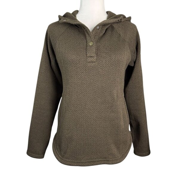 Columbia Darling Days II Pullover Hoodie Olive Green Women's Size Small - Picture 2 of 11